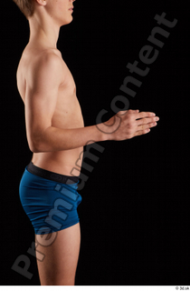 Matthew  1 arm flexing nude side view underwear 0003.jpg